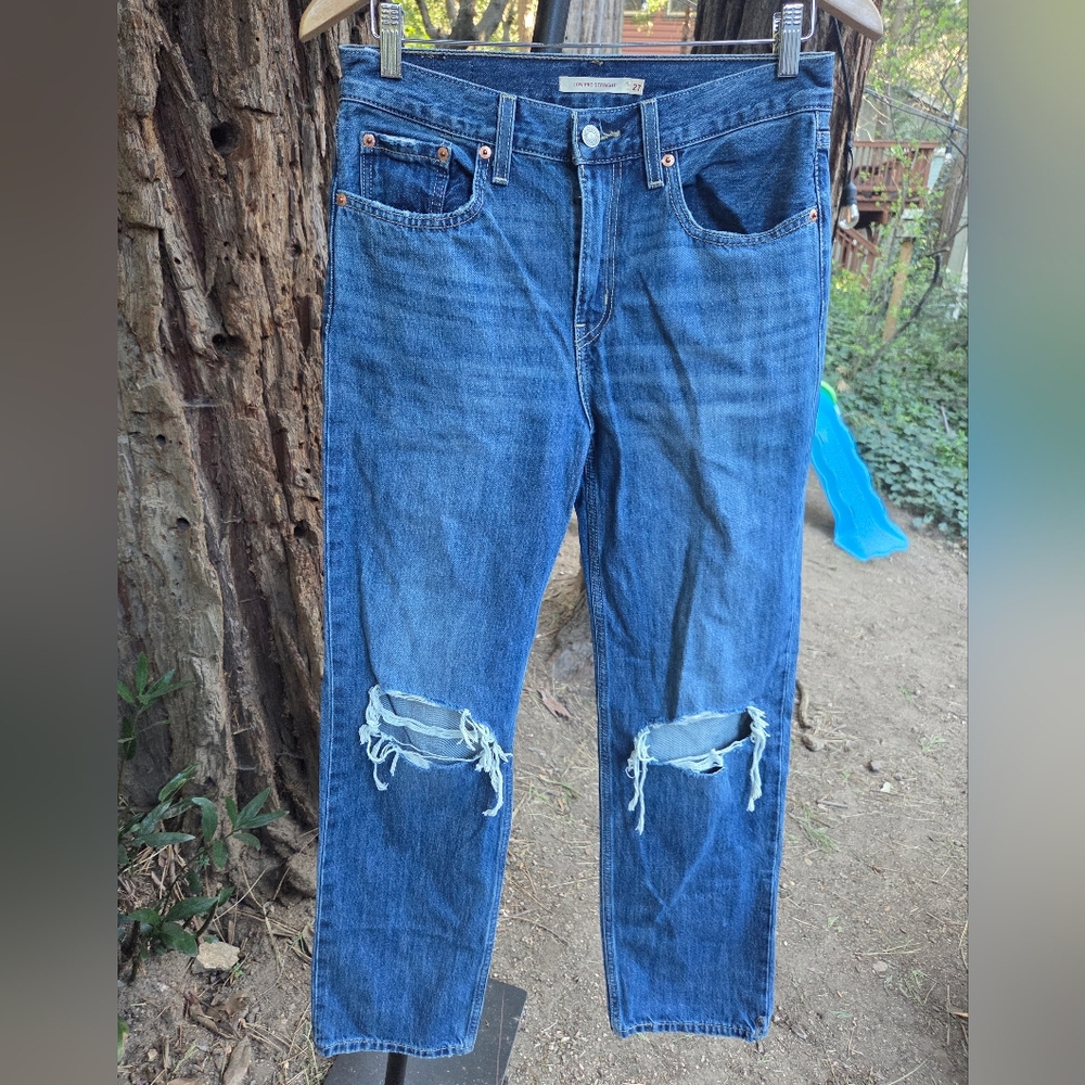 Levis Low Pro Straight Size 27‎ Womens Jeans